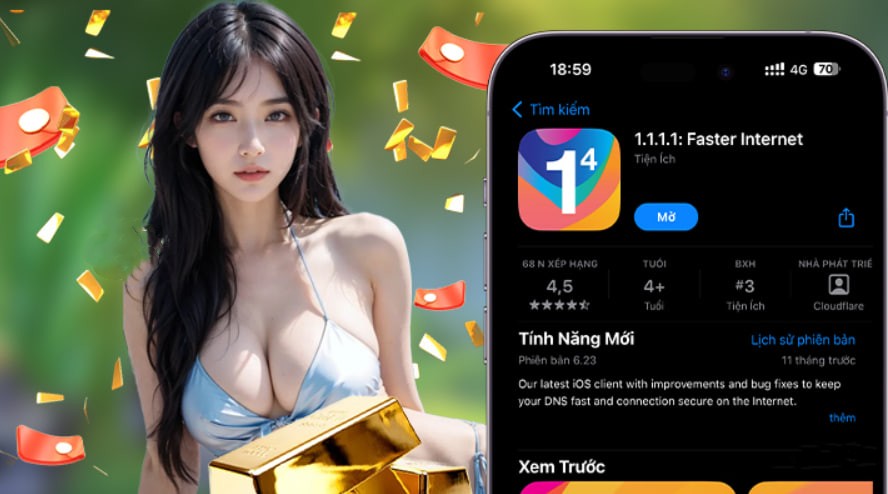 Hình ảnh quảng cáo của shondo hiển thị nền tảng và các lợi ích